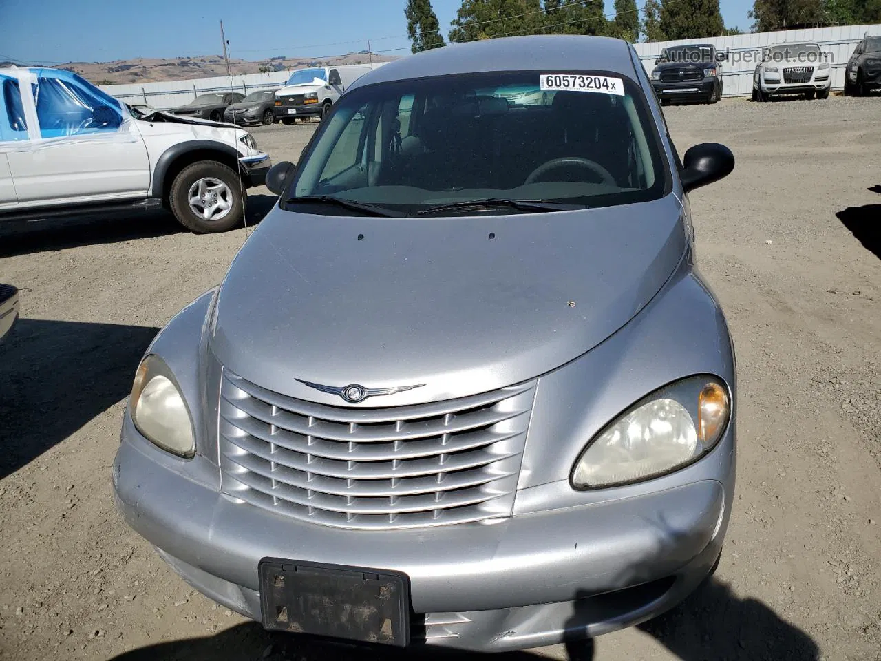 2004 Chrysler Pt Cruiser  Silver vin: 3C4FY48B44T320933