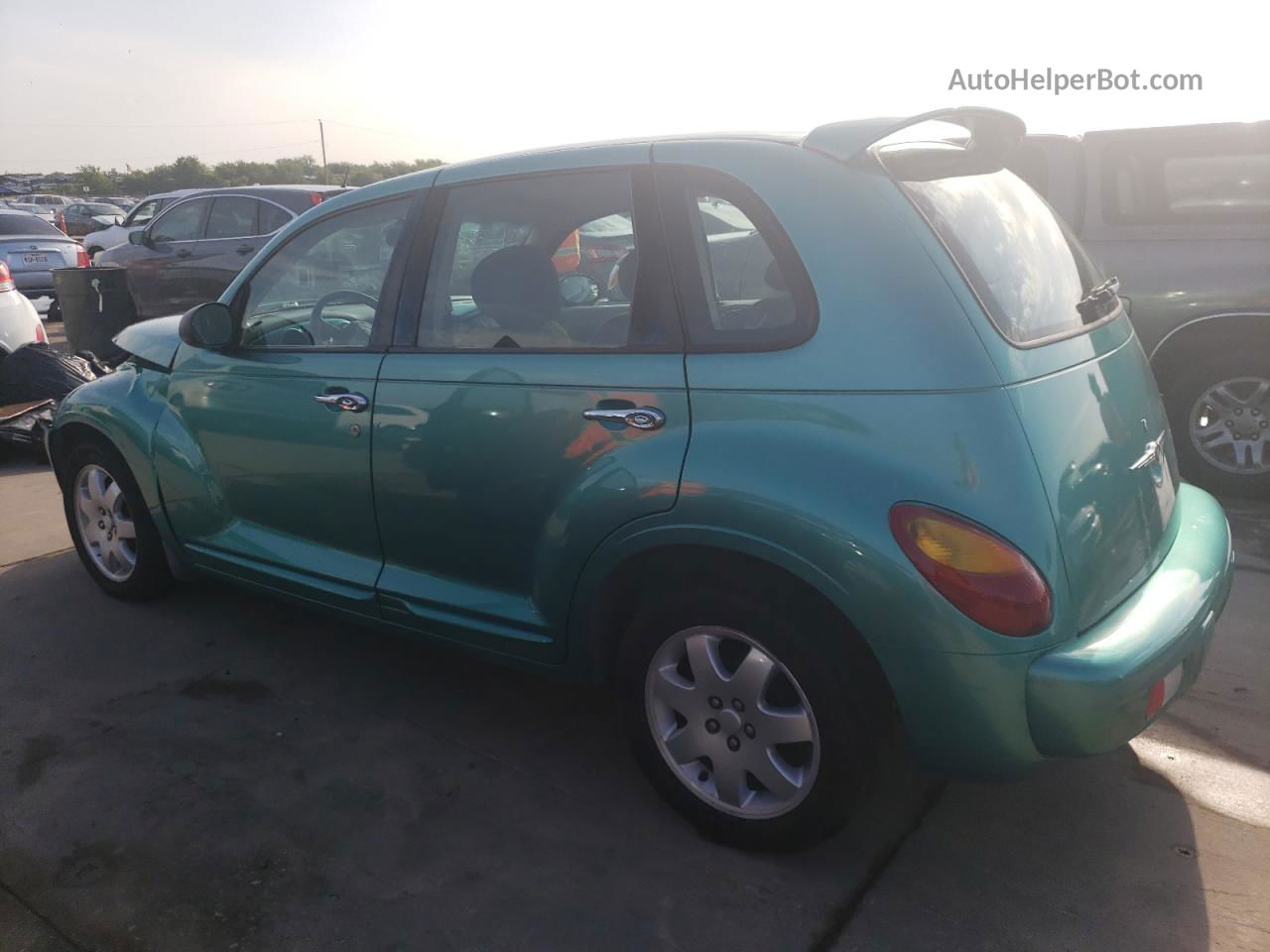 2004 Chrysler Pt Cruiser  Turquoise vin: 3C4FY48B54T205113