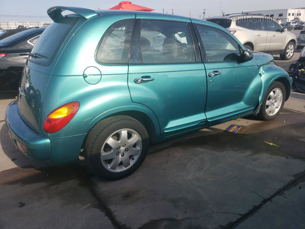 2004 Chrysler Pt Cruiser  Turquoise vin: 3C4FY48B54T205113