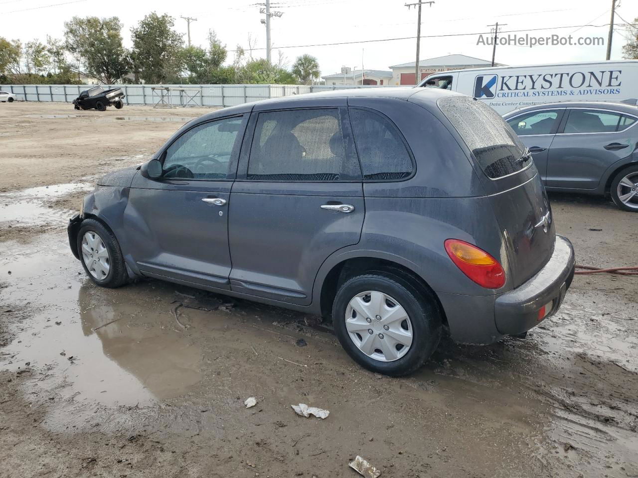 2004 Chrysler Pt Cruiser  Серый vin: 3C4FY48B54T237463