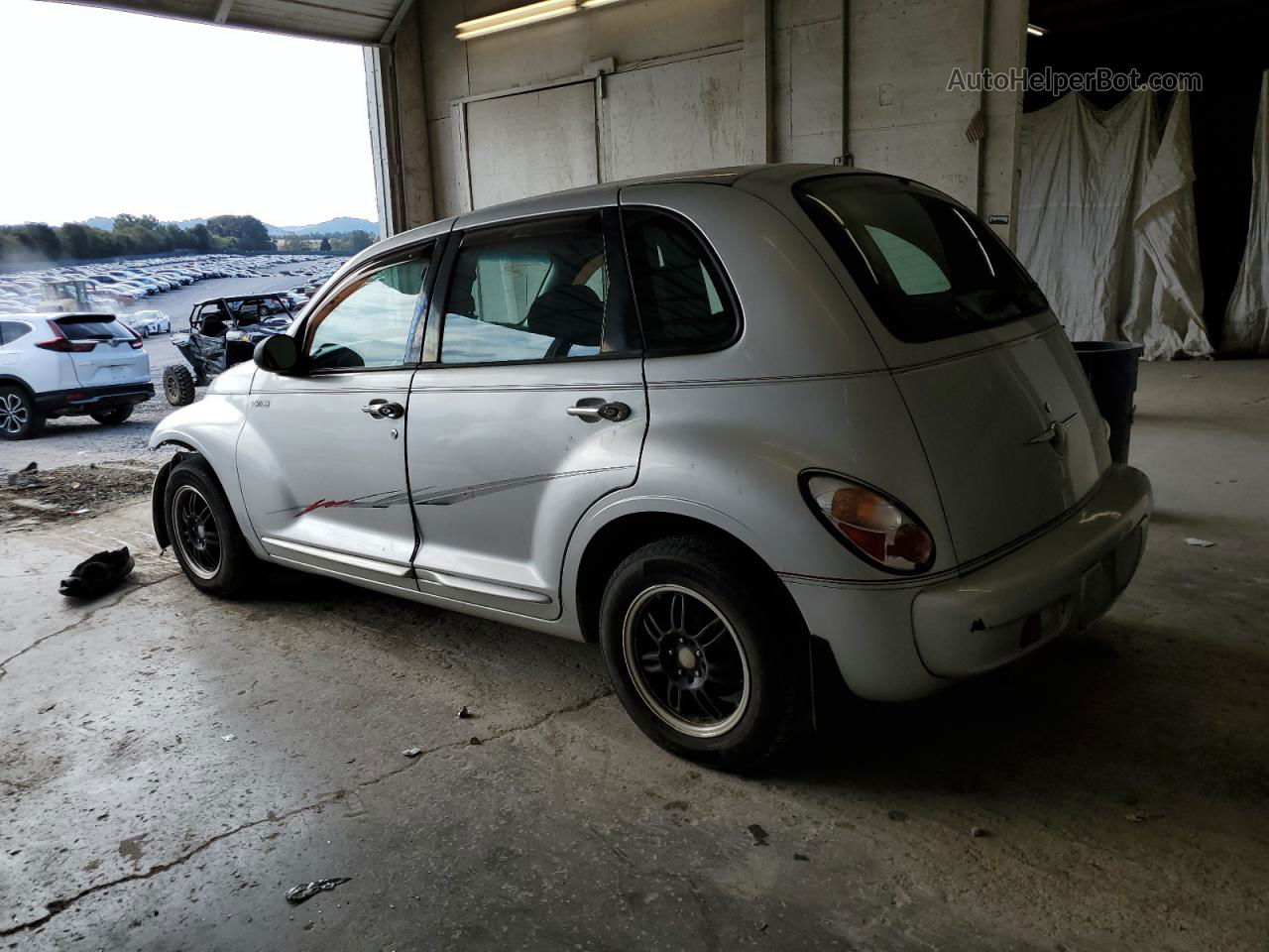 2004 Chrysler Pt Cruiser  Silver vin: 3C4FY48B64T323638