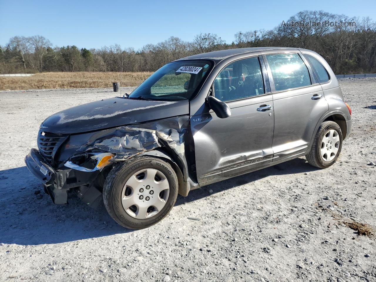 2004 Chrysler Pt Cruiser  Серый vin: 3C4FY48B64T364285