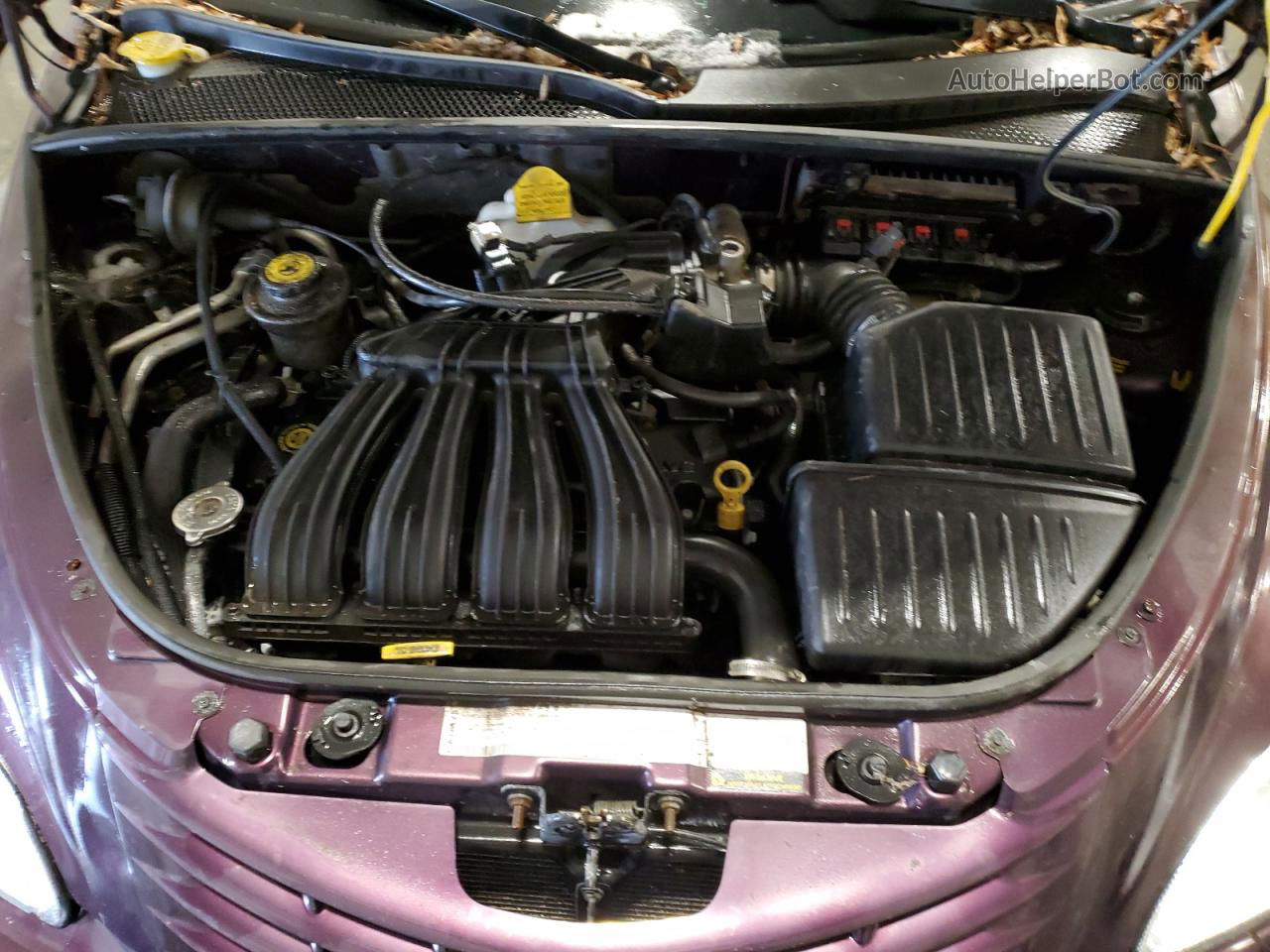 2004 Chrysler Pt Cruiser  Purple vin: 3C4FY48B74T274255