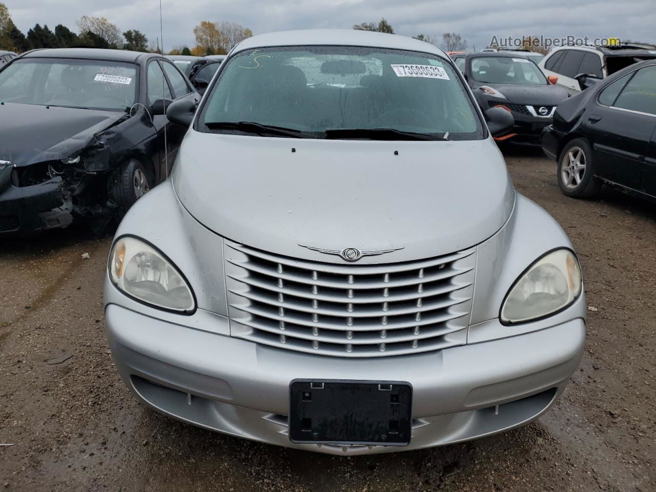 2004 Chrysler Pt Cruiser  Silver vin: 3C4FY48B74T354929