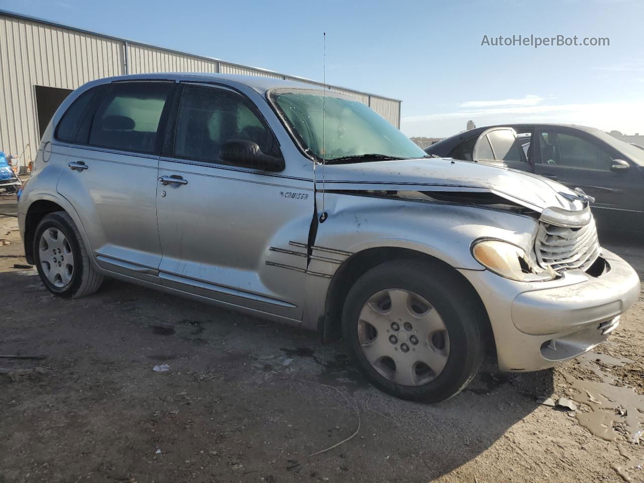 2004 Chrysler Pt Cruiser  Серебряный vin: 3C4FY48B74T358964