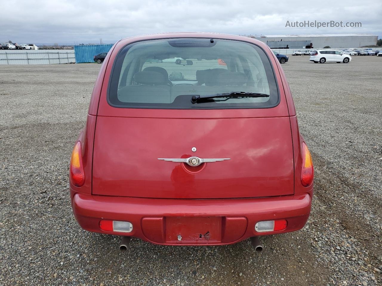 2004 Chrysler Pt Cruiser  Красный vin: 3C4FY48B84T269565