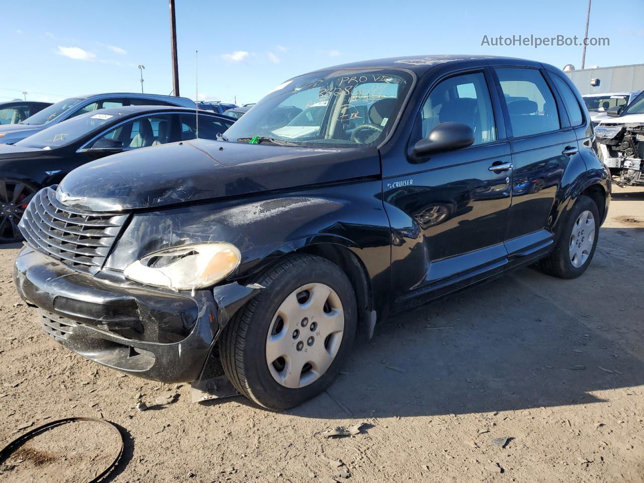 2004 Chrysler Pt Cruiser  Black vin: 3C4FY48B84T333863