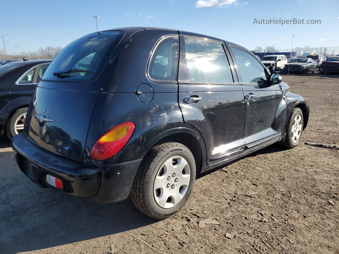 2004 Chrysler Pt Cruiser  Black vin: 3C4FY48B84T333863