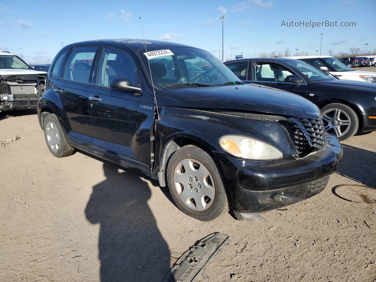 2004 Chrysler Pt Cruiser  Black vin: 3C4FY48B84T333863