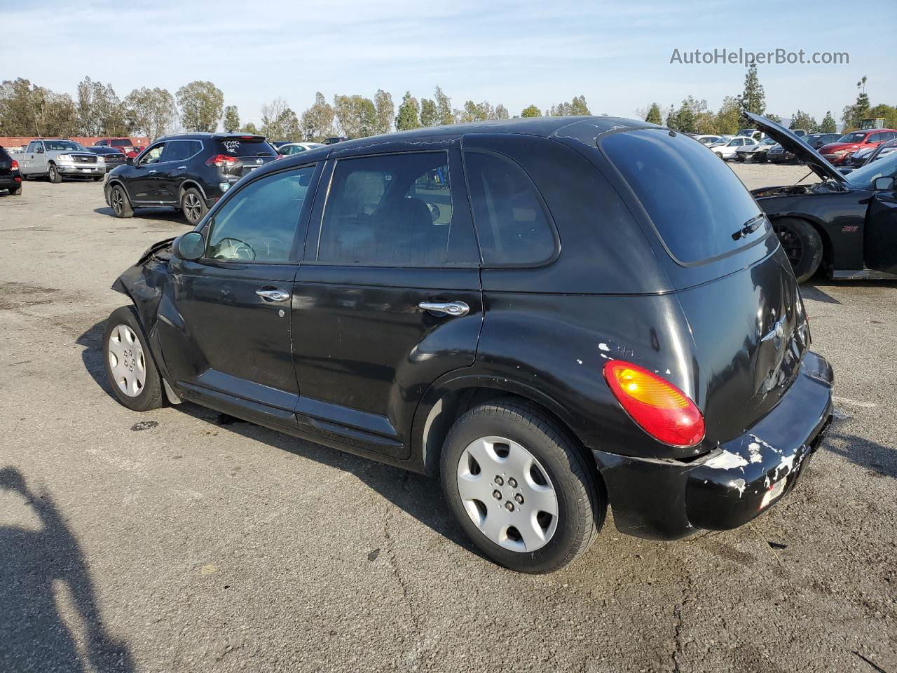 2004 Chrysler Pt Cruiser  Black vin: 3C4FY48B84T357306