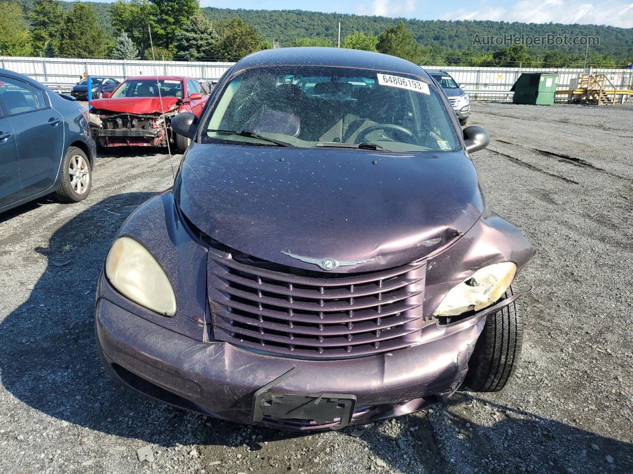 2004 Chrysler Pt Cruiser  Purple vin: 3C4FY48B94T229284