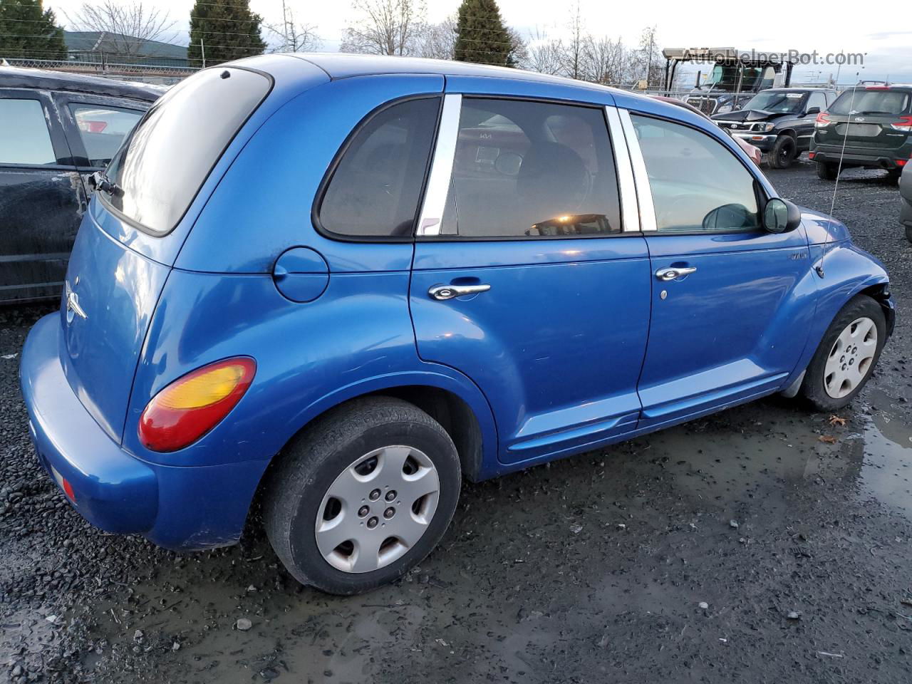 2004 Chrysler Pt Cruiser  Синий vin: 3C4FY48B94T301410