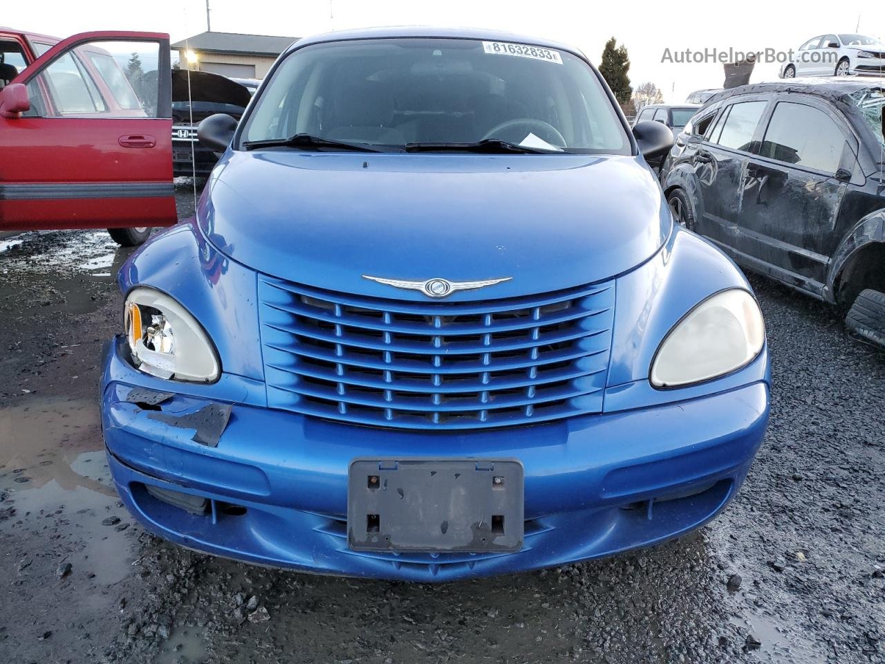 2004 Chrysler Pt Cruiser  Синий vin: 3C4FY48B94T301410