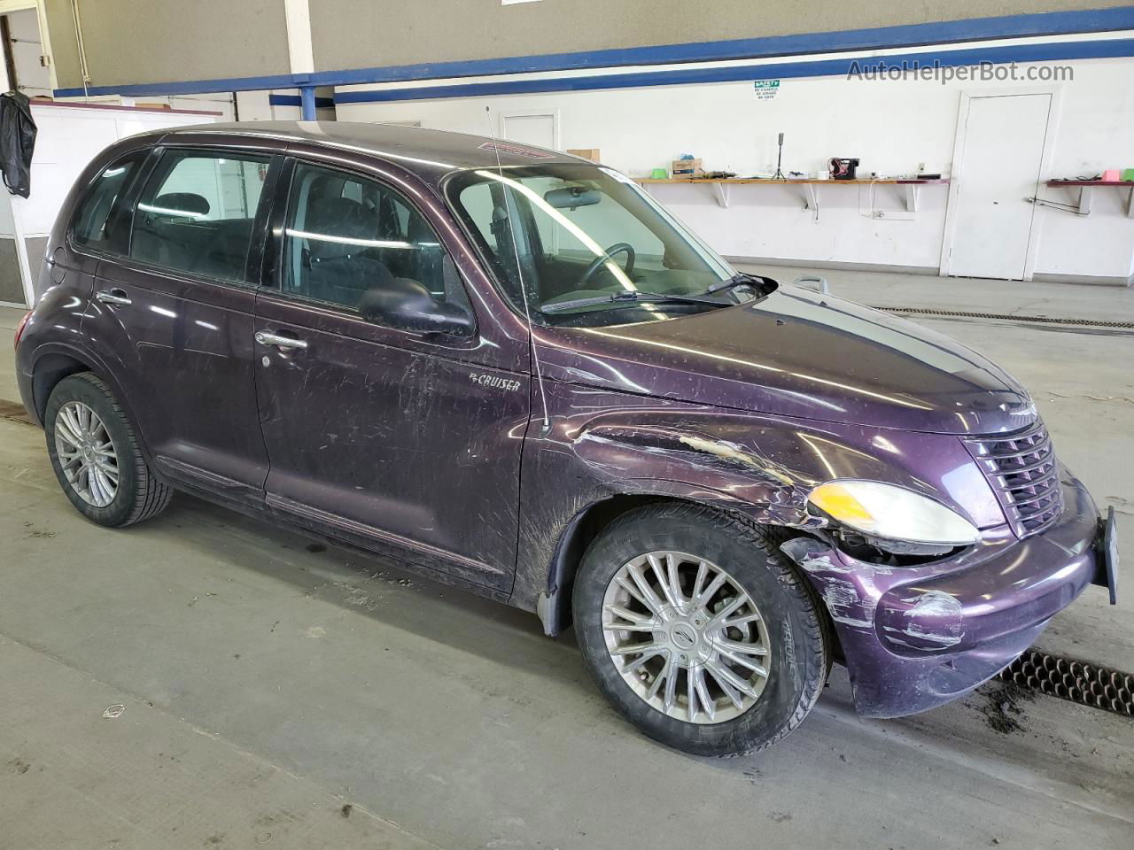 2004 Chrysler Pt Cruiser  Фиолетовый vin: 3C4FY48B94T322080