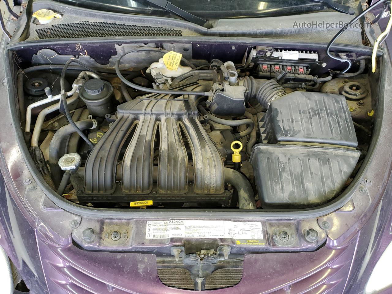 2004 Chrysler Pt Cruiser  Purple vin: 3C4FY48B94T322080