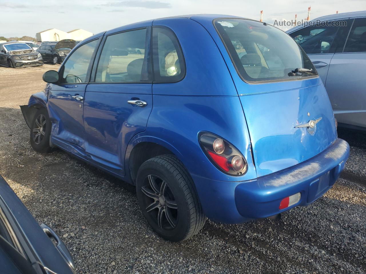 2004 Chrysler Pt Cruiser  Blue vin: 3C4FY48B94T330227