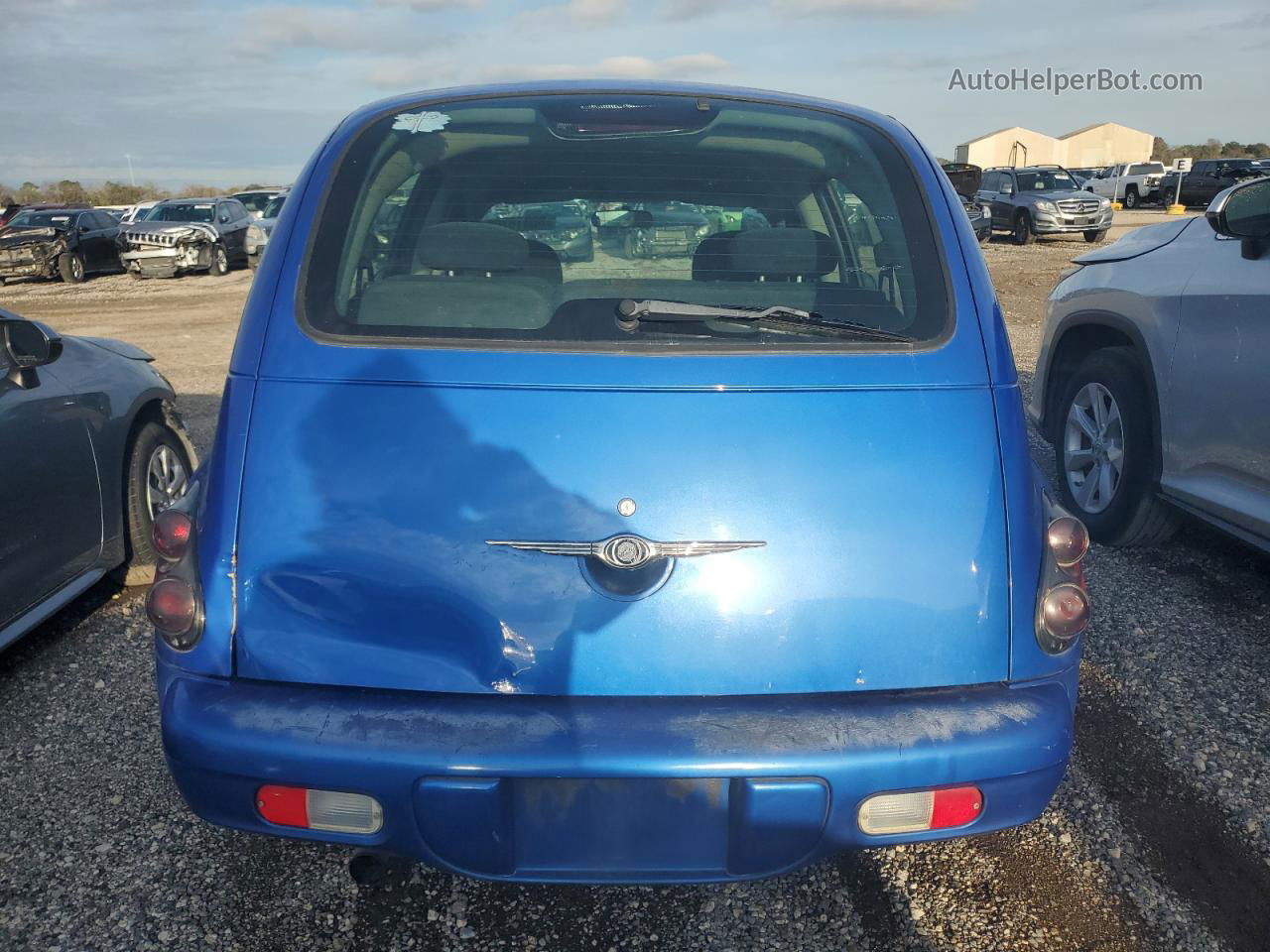 2004 Chrysler Pt Cruiser  Blue vin: 3C4FY48B94T330227