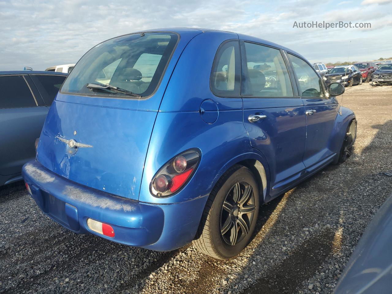 2004 Chrysler Pt Cruiser  Blue vin: 3C4FY48B94T330227