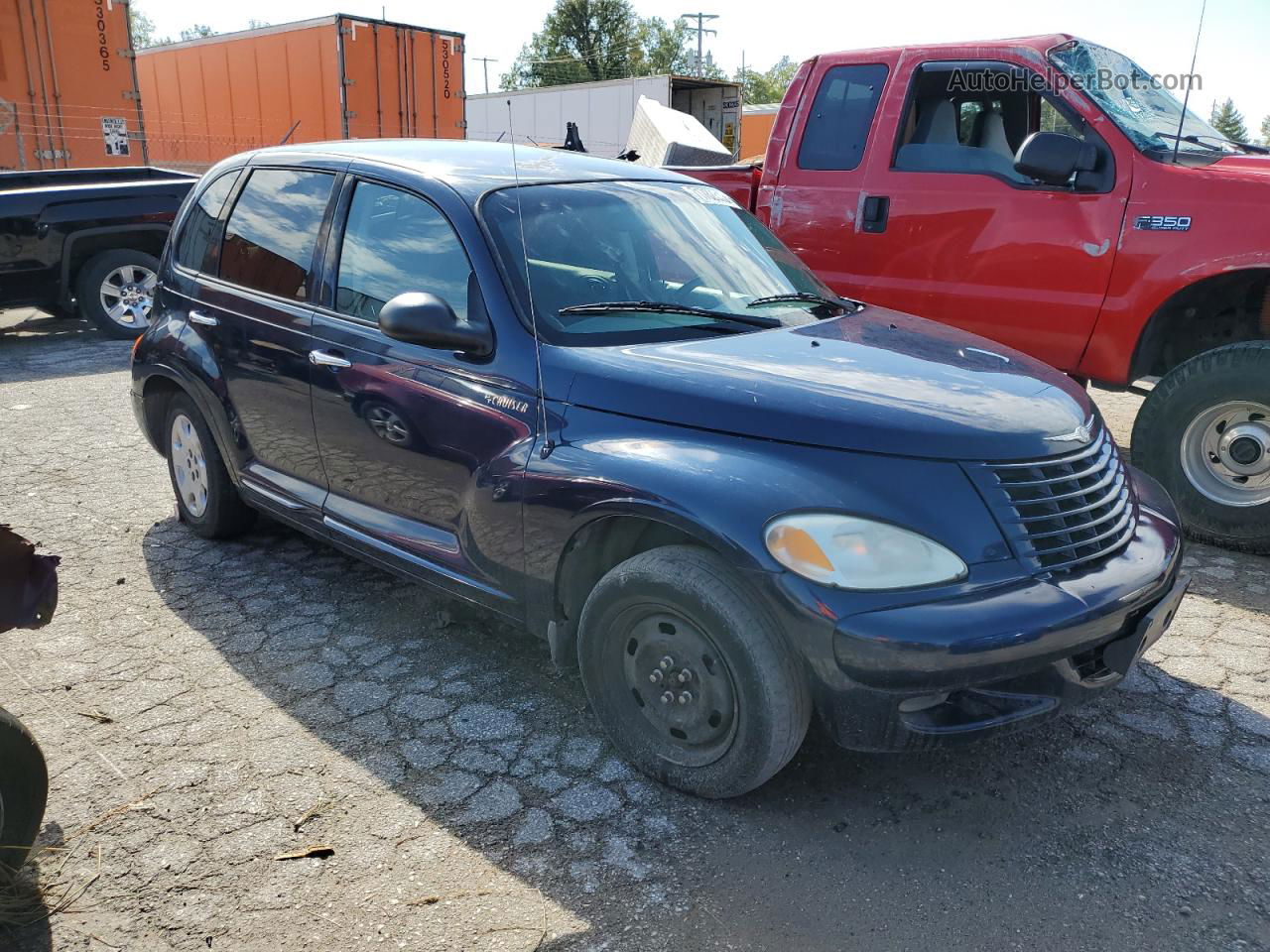 2004 Chrysler Pt Cruiser  Blue vin: 3C4FY48BX4T254792