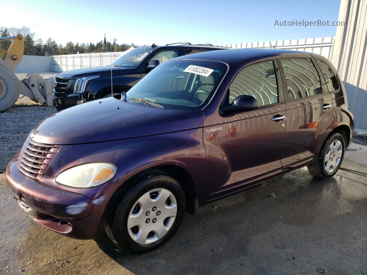 2004 Chrysler Pt Cruiser  Purple vin: 3C4FY48BX4T353564