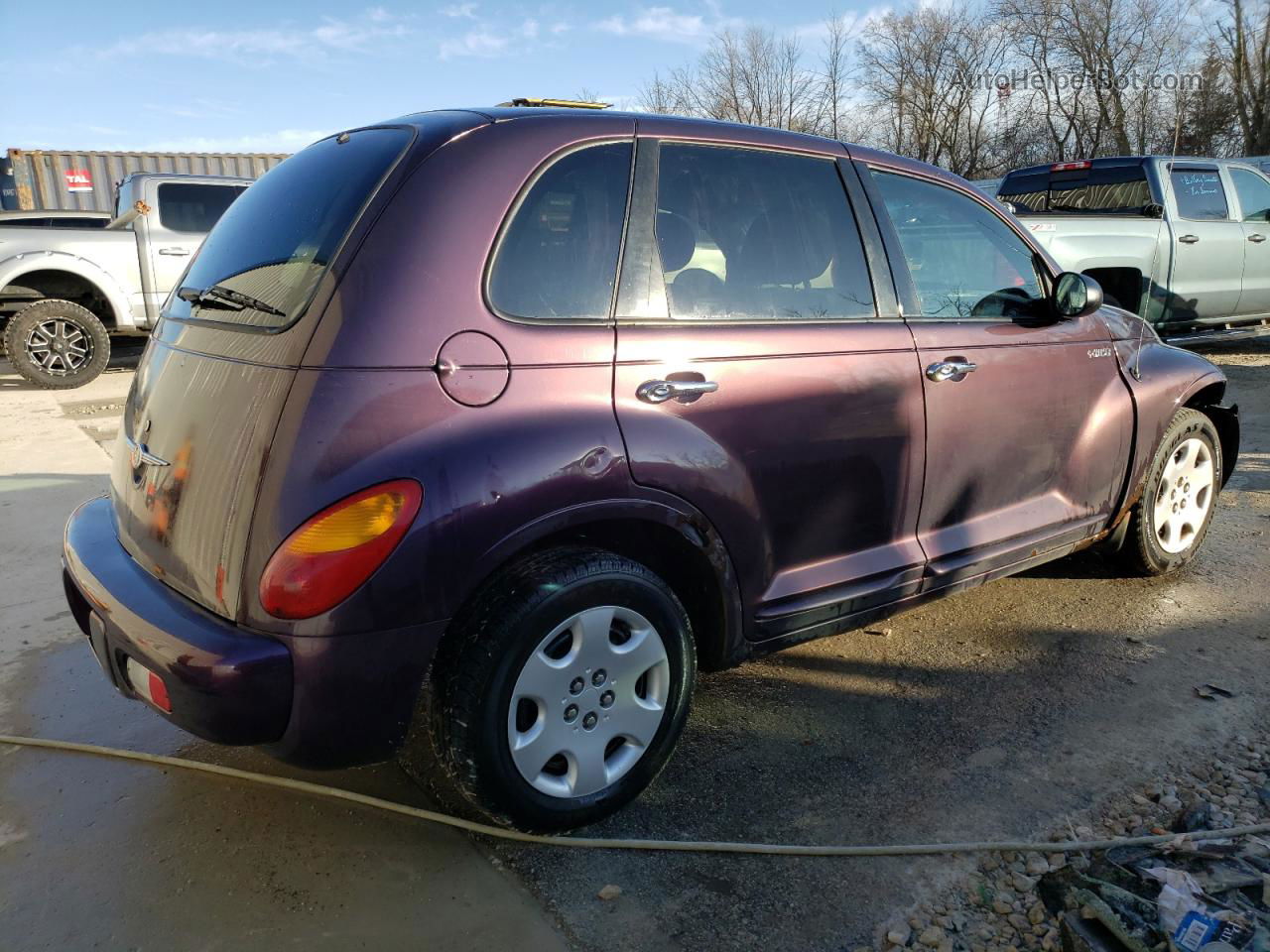 2004 Chrysler Pt Cruiser  Purple vin: 3C4FY48BX4T353564