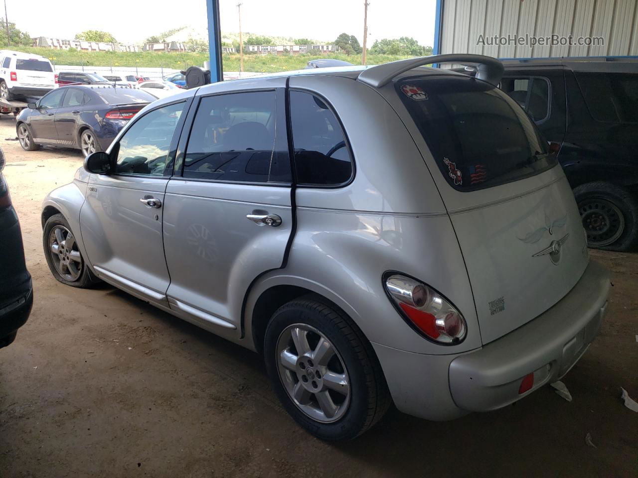 2004 Chrysler Pt Cruiser Touring Silver vin: 3C4FY58804T300351