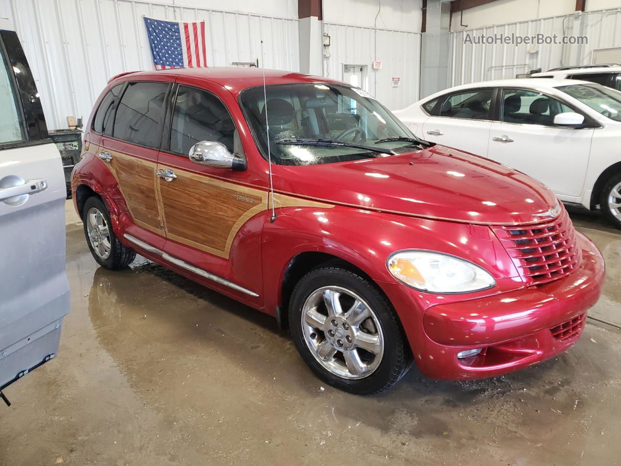 2004 Chrysler Pt Cruiser Touring Red vin: 3C4FY58864T232945