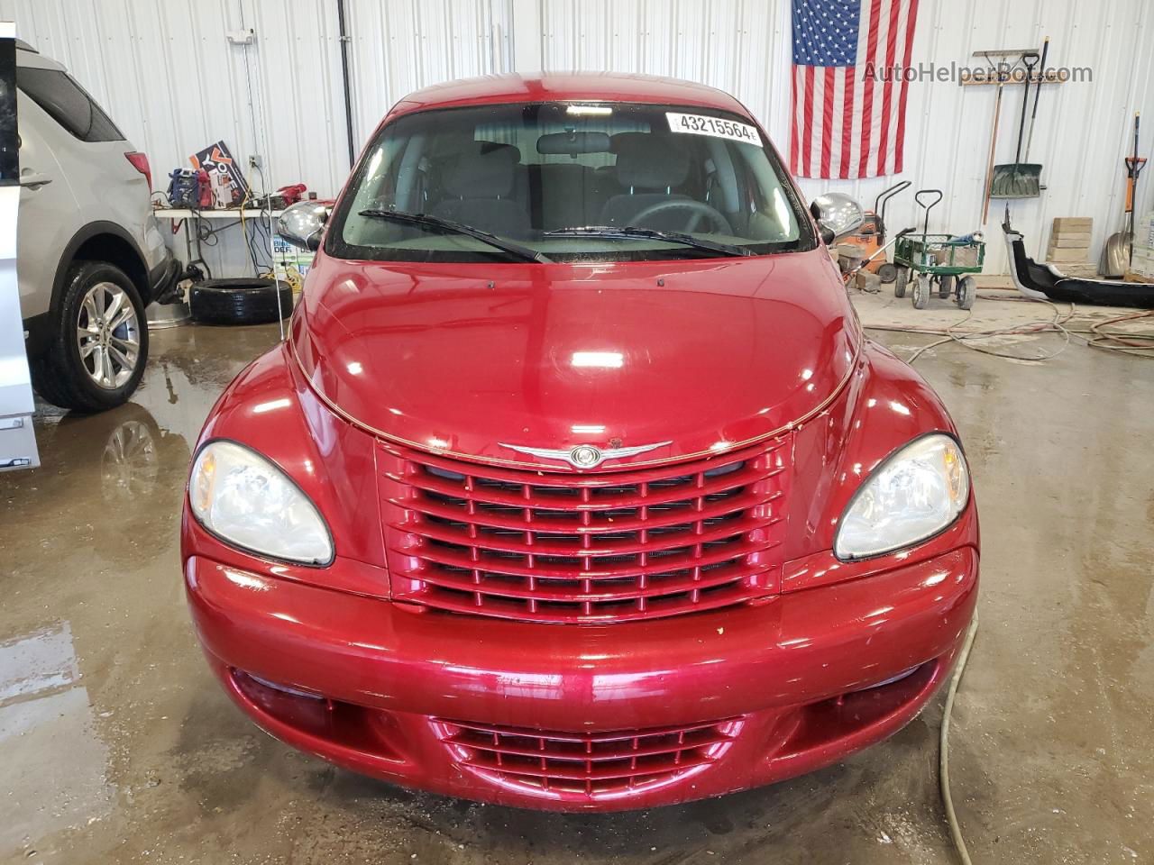 2004 Chrysler Pt Cruiser Touring Red vin: 3C4FY58864T232945