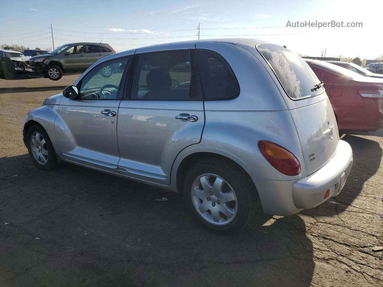 2004 Chrysler Pt Cruiser Touring Silver vin: 3C4FY58864T233531