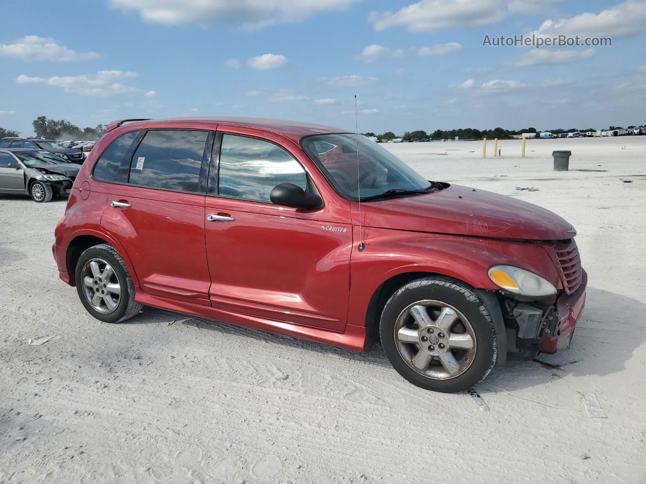 2004 Chrysler Pt Cruiser Touring Красный vin: 3C4FY58864T238342