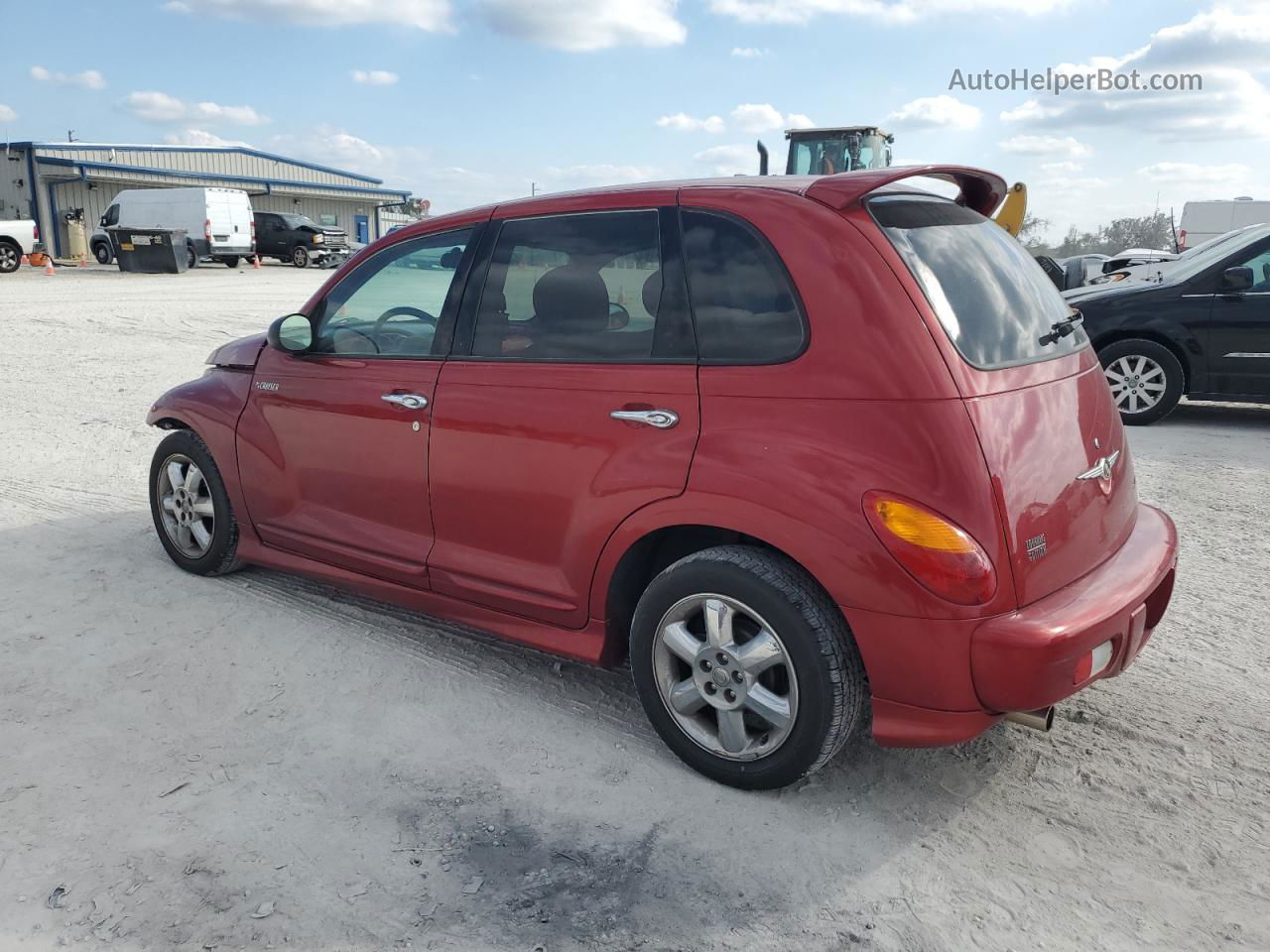 2004 Chrysler Pt Cruiser Touring Red vin: 3C4FY58864T238342