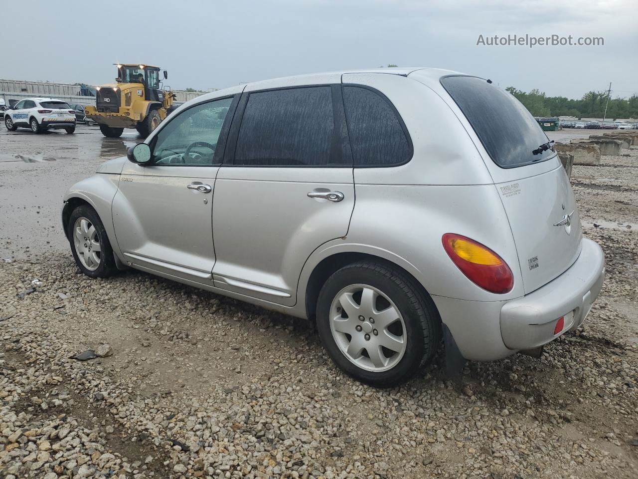 2004 Chrysler Pt Cruiser Touring Silver vin: 3C4FY58884T344582