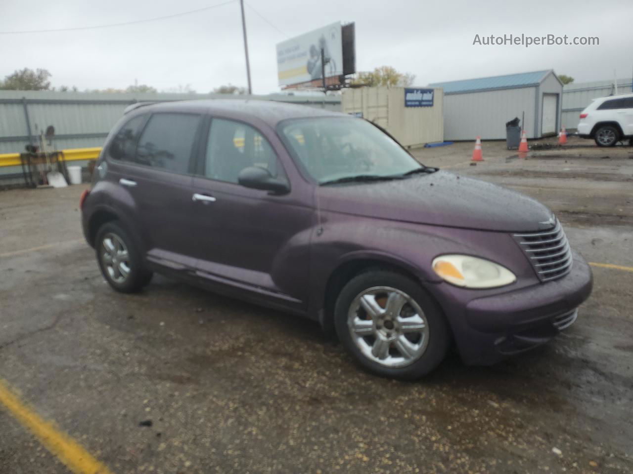 2004 Chrysler Pt Cruiser Touring Purple vin: 3C4FY58B04T210337