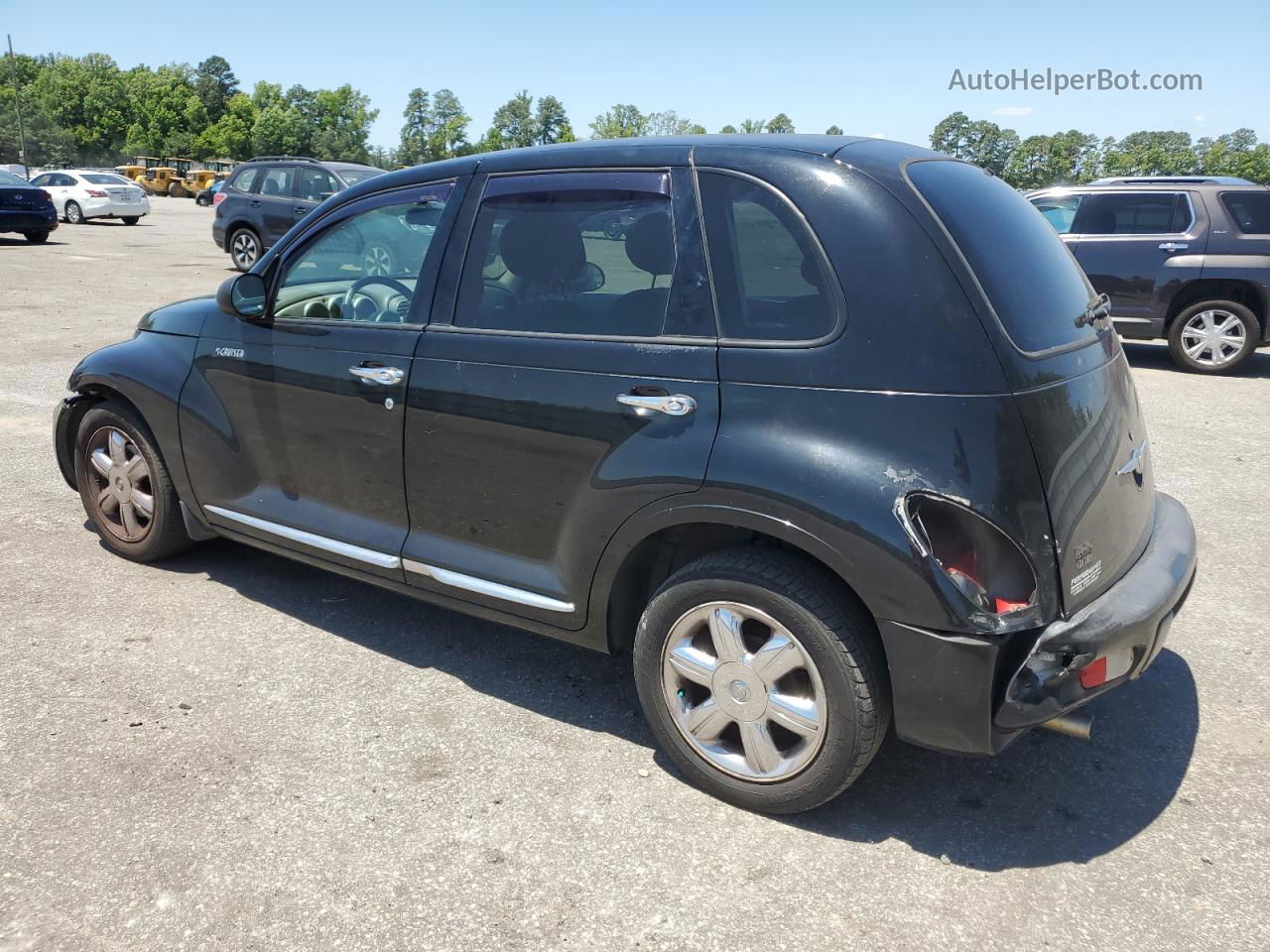 2004 Chrysler Pt Cruiser Touring Black vin: 3C4FY58B04T232676