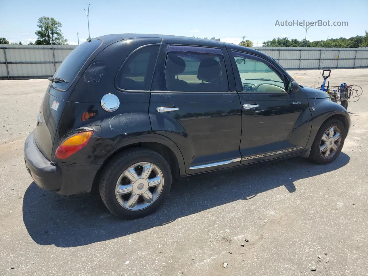 2004 Chrysler Pt Cruiser Touring Black vin: 3C4FY58B04T232676