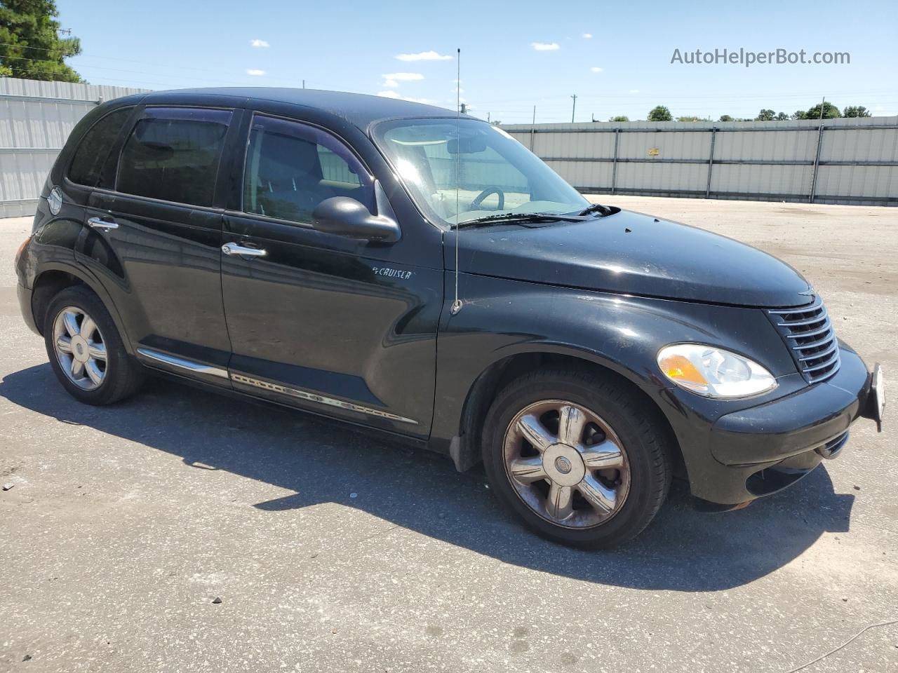 2004 Chrysler Pt Cruiser Touring Black vin: 3C4FY58B04T232676