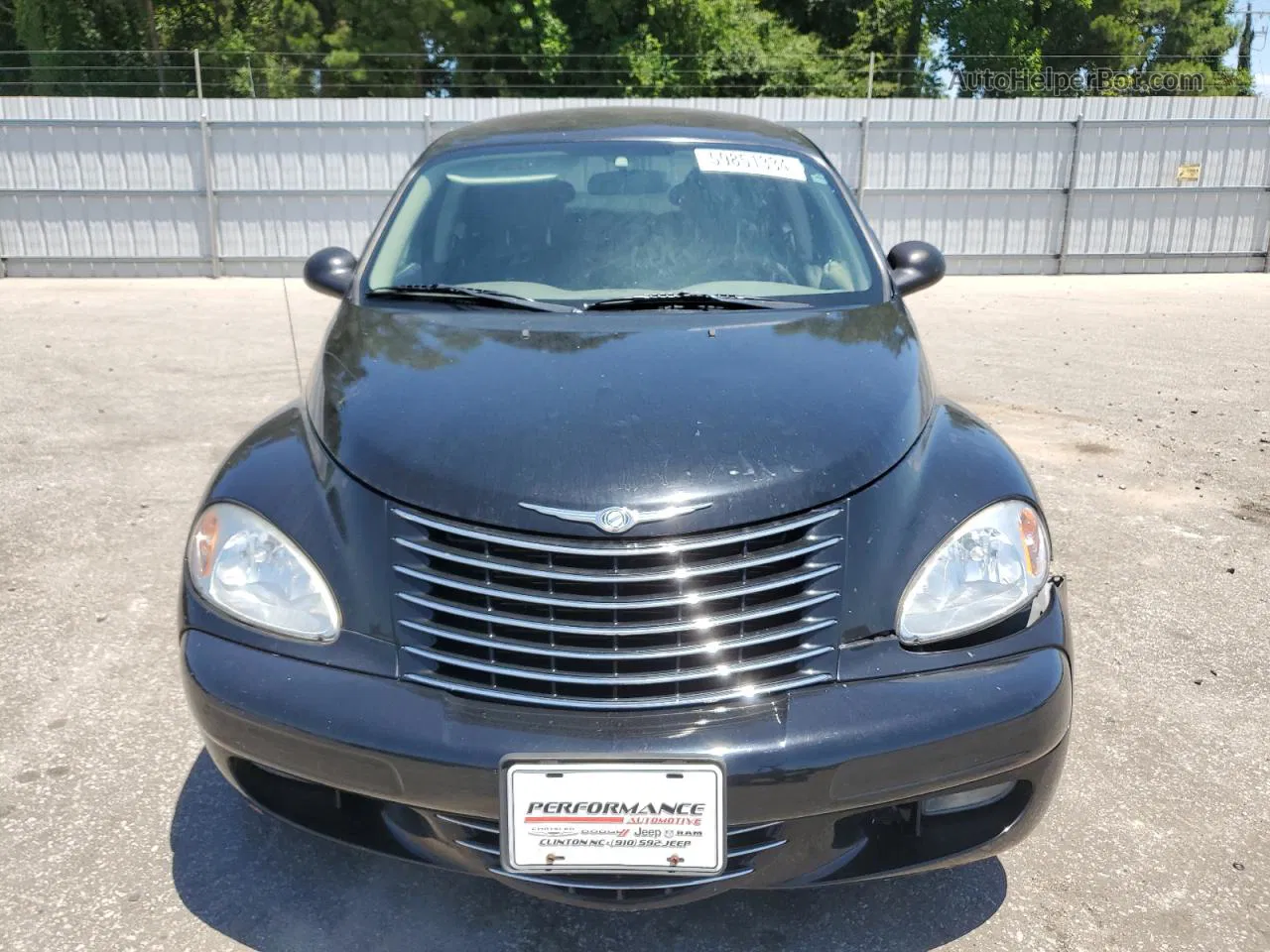 2004 Chrysler Pt Cruiser Touring Black vin: 3C4FY58B04T232676