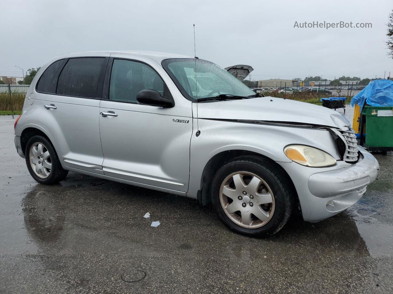 2004 Chrysler Pt Cruiser Touring Silver vin: 3C4FY58B14T303559