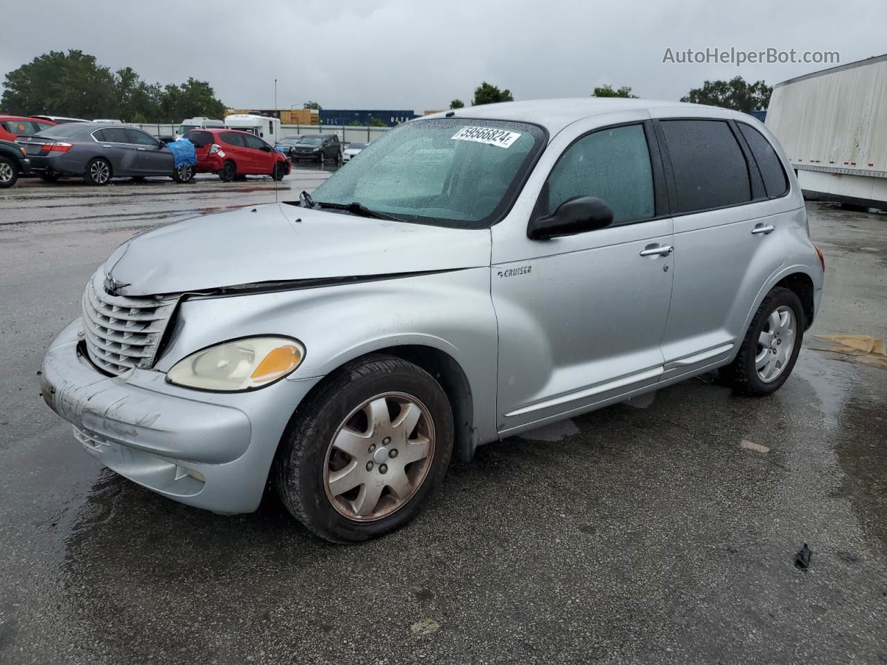 2004 Chrysler Pt Cruiser Touring Silver vin: 3C4FY58B14T303559