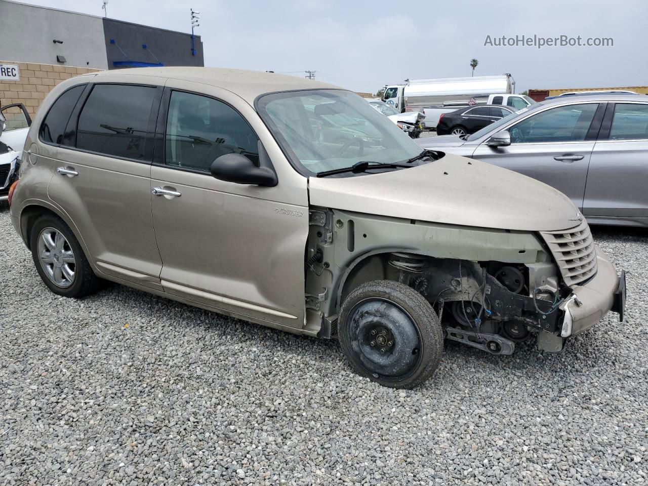 2004 Chrysler Pt Cruiser Touring Gold vin: 3C4FY58B14T348498