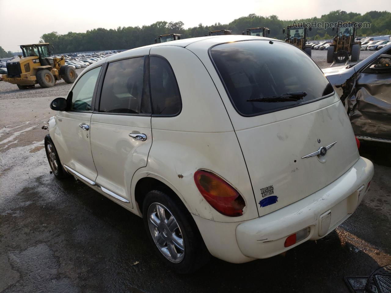 2004 Chrysler Pt Cruiser Touring White vin: 3C4FY58B24T332780