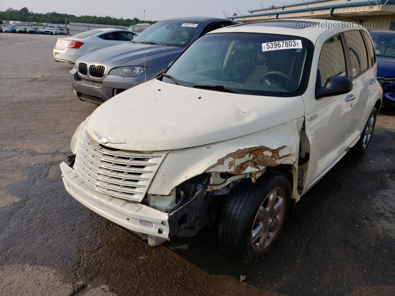 2004 Chrysler Pt Cruiser Touring White vin: 3C4FY58B24T332780