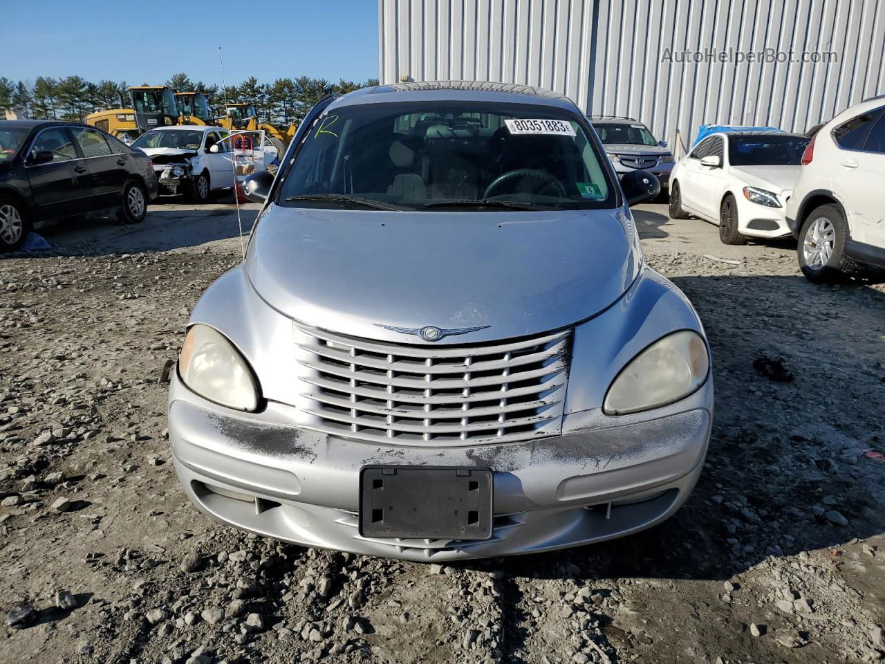 2004 Chrysler Pt Cruiser Touring Silver vin: 3C4FY58B34T234390