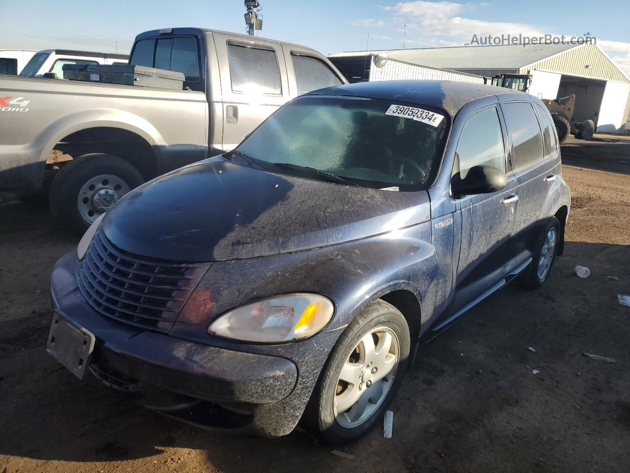 2004 Chrysler Pt Cruiser Touring Blue vin: 3C4FY58B34T241162