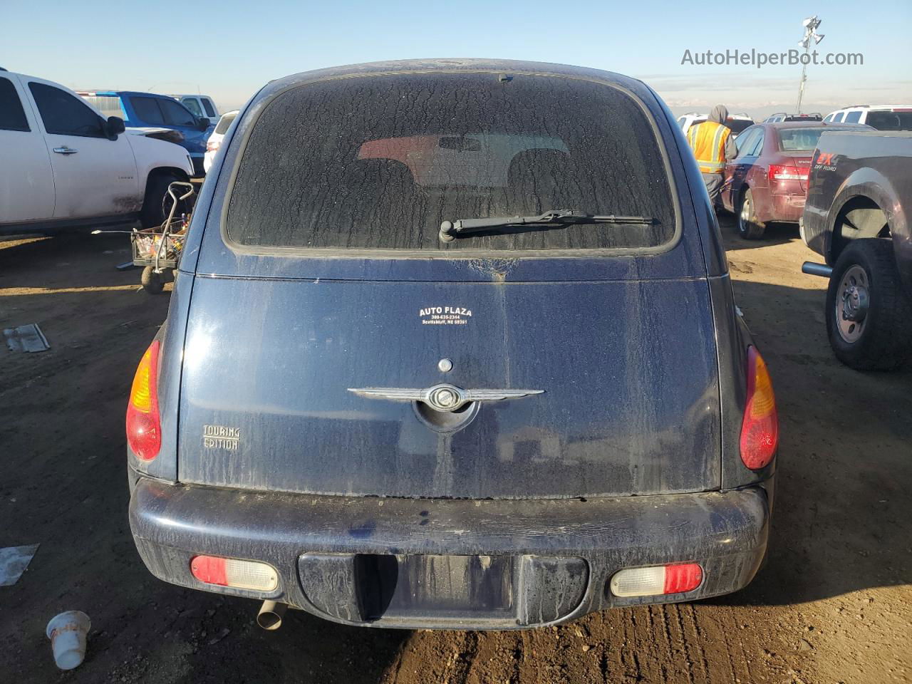 2004 Chrysler Pt Cruiser Touring Blue vin: 3C4FY58B34T241162