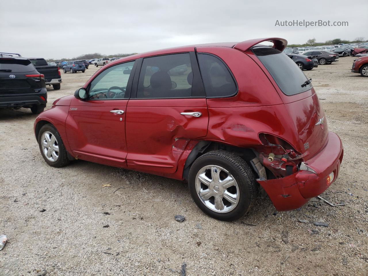 2004 Chrysler Pt Cruiser Touring Красный vin: 3C4FY58B34T246099