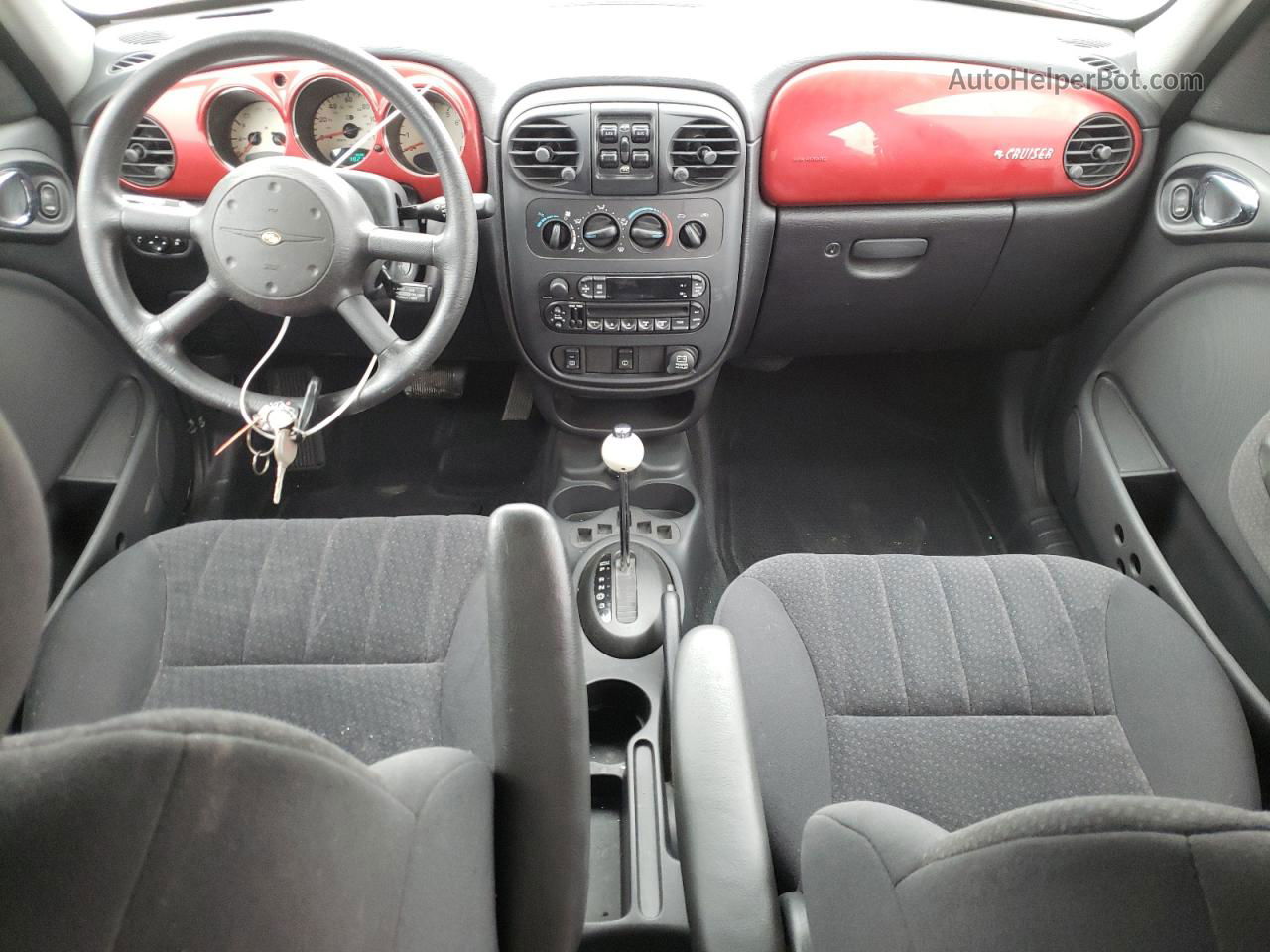 2004 Chrysler Pt Cruiser Touring Красный vin: 3C4FY58B34T246099