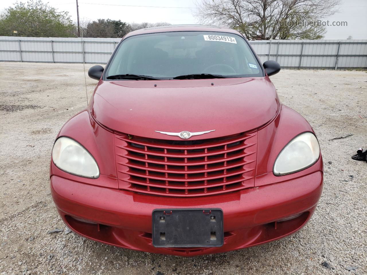 2004 Chrysler Pt Cruiser Touring Red vin: 3C4FY58B34T246099