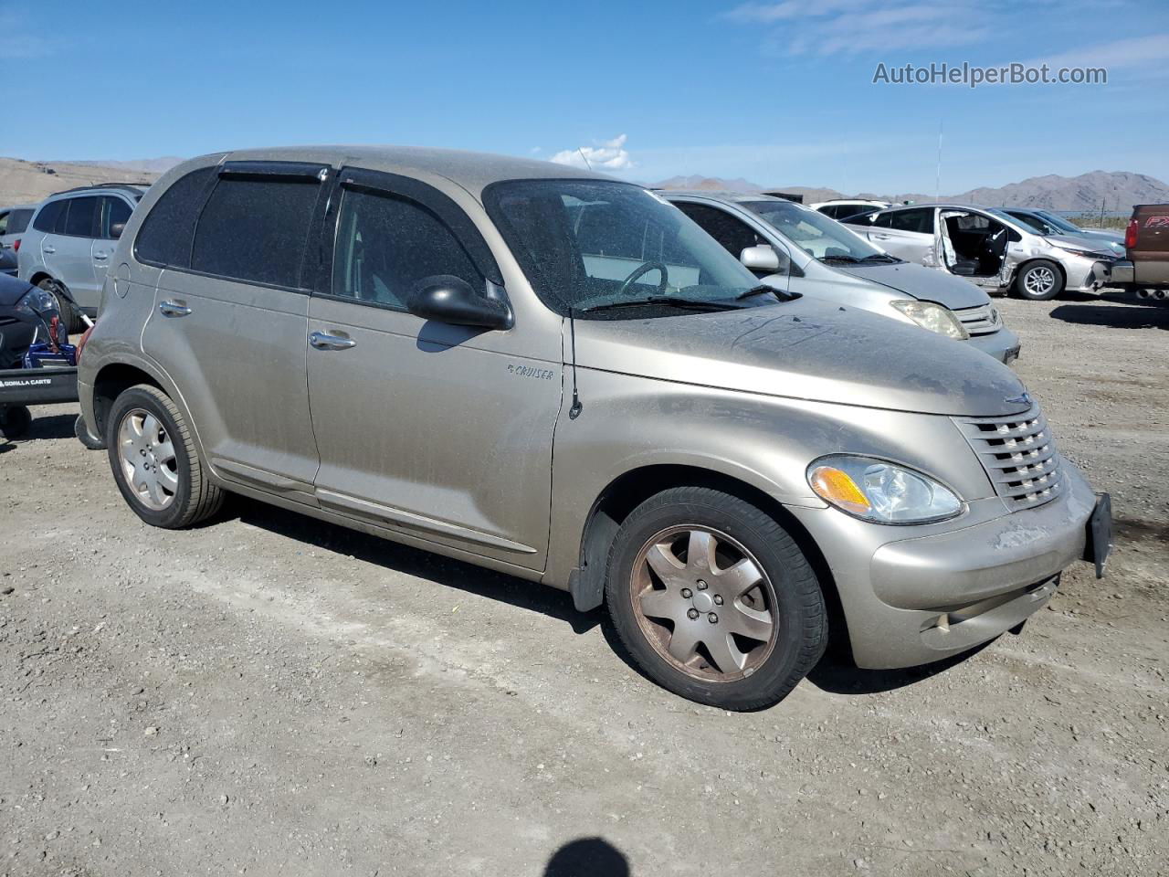 2004 Chrysler Pt Cruiser Touring Gold vin: 3C4FY58B34T273786