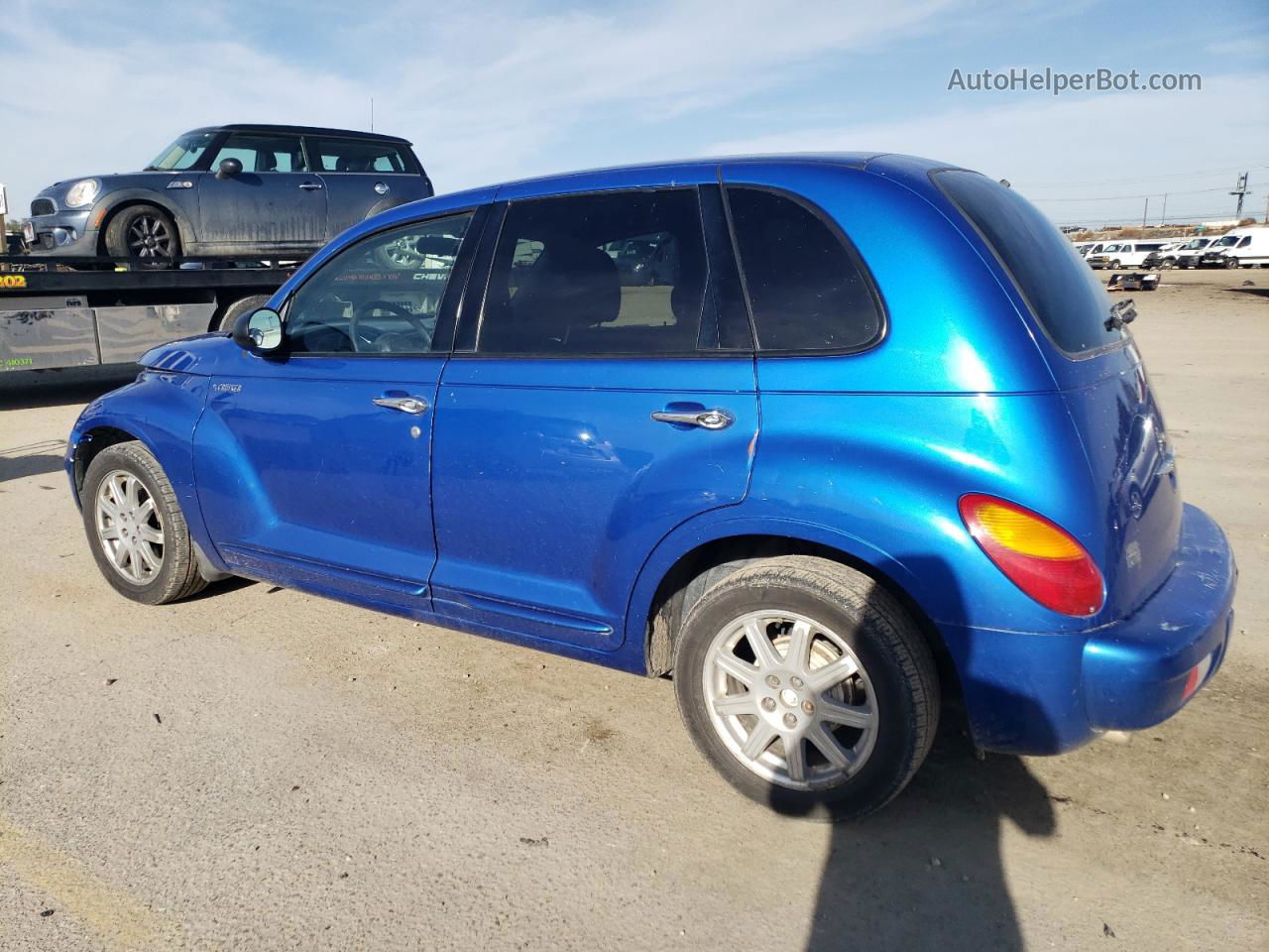 2004 Chrysler Pt Cruiser Touring Blue vin: 3C4FY58B44T206260